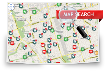 Google Map Property Search